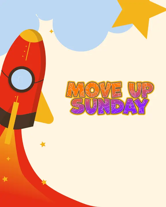 Move Up Sunday: social post