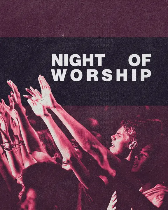 Night of Worship: social post