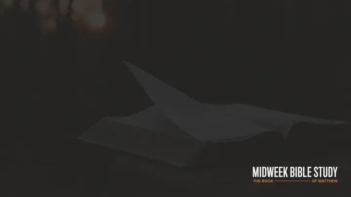 Midweek Bible Study: notes slide