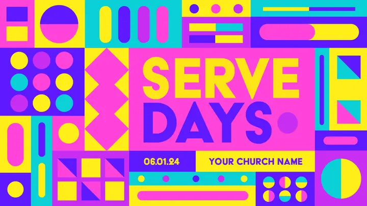 Serve Days: slide