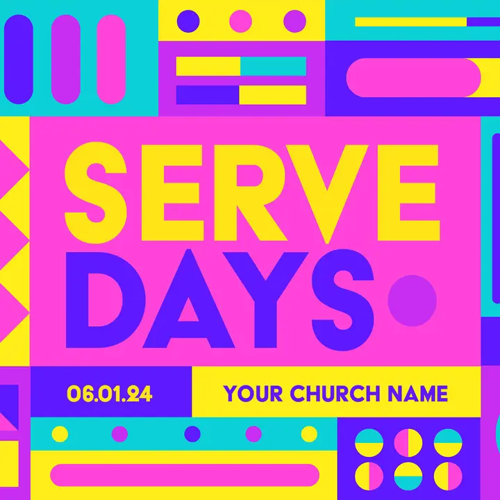 Serve Days: social post 2