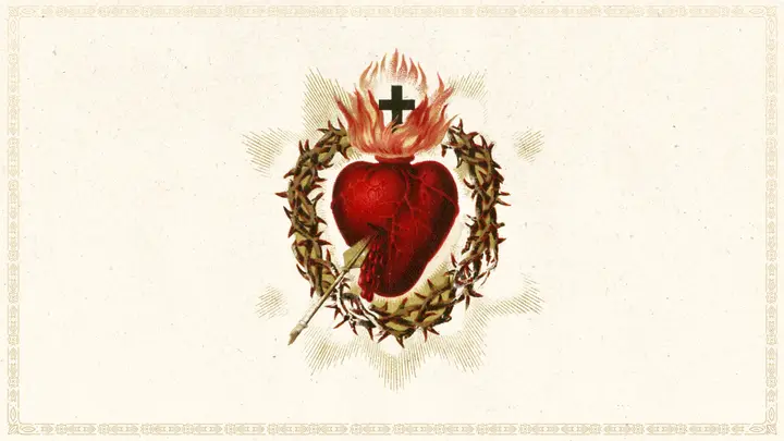 Sacred Heart Sunday: blank slide 1