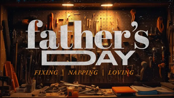 Father’s Day: title slide