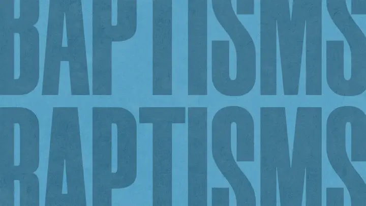 Baptisms: title slide · blank