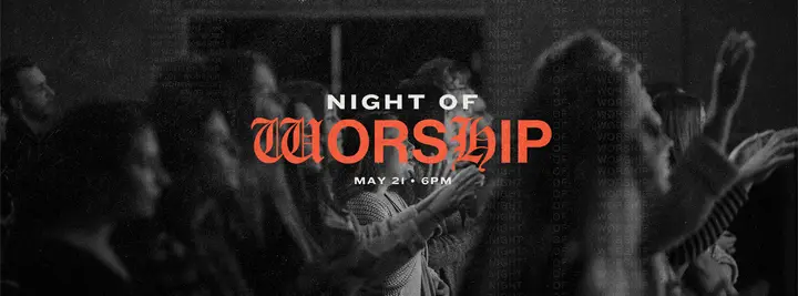 Night Of Worship: facebook cover