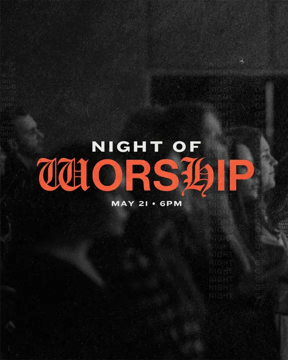 Night Of Worship: social post