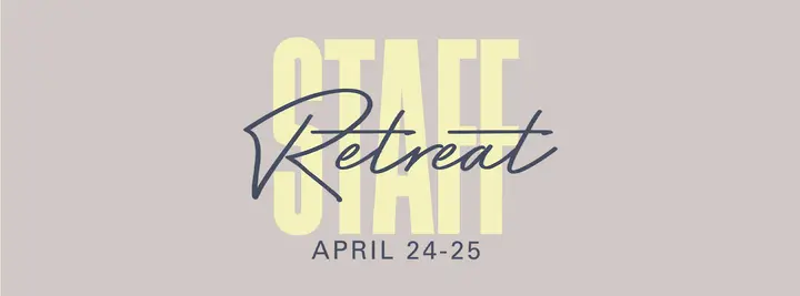 Staff Retreat: facebook cover
