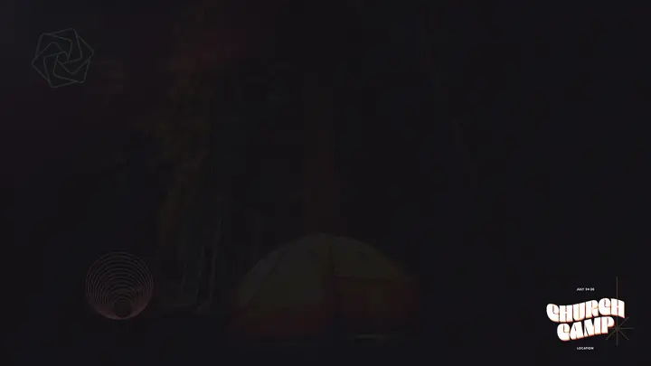 Church Camp: notes slide