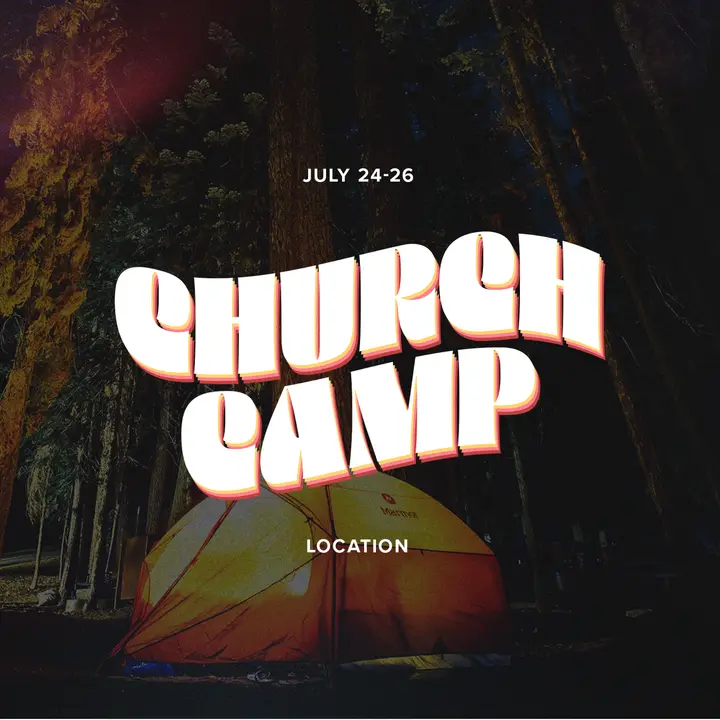 Church Camp: social post