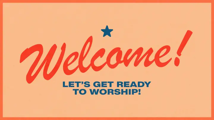 Vintage Stars Slide Pack: welcome slide