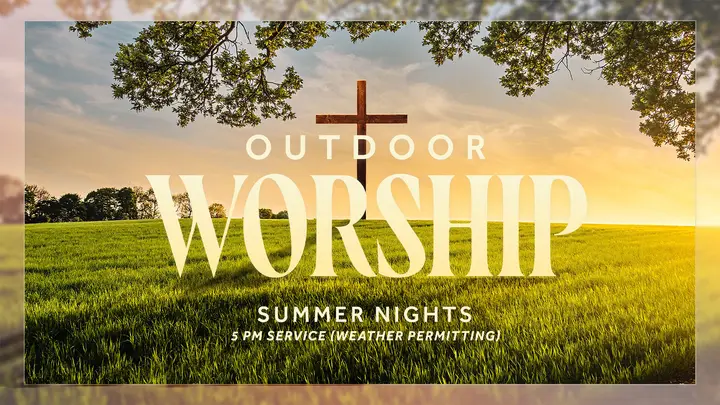Outdoor Worship: title slide