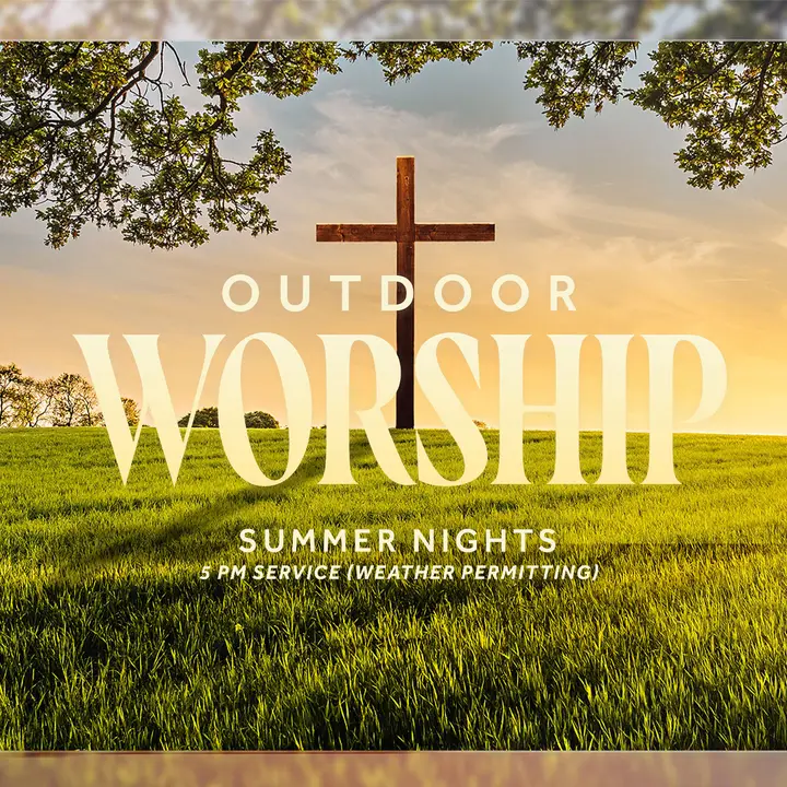 Outdoor Worship: social post