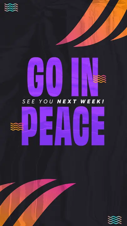 Go In Peace Neon Waves: story
