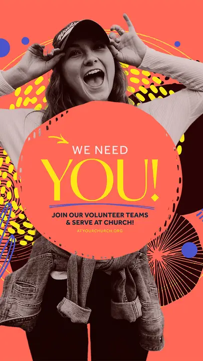 We Need You Volunteer: story