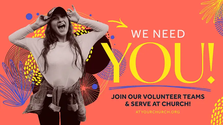 We Need You Volunteer: web preview