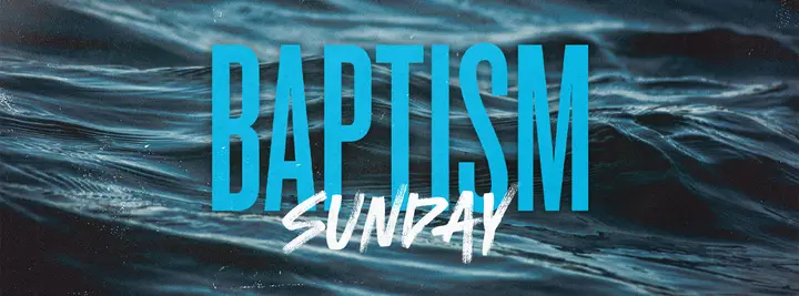 Baptism Sunday: facebook cover