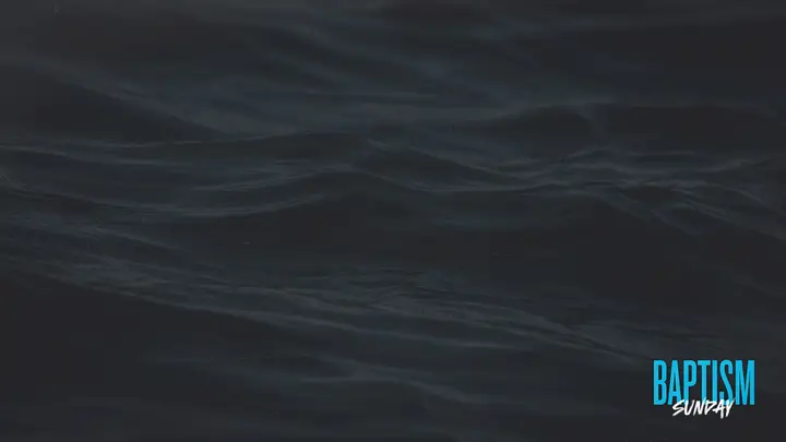 Baptism Sunday: notes slide