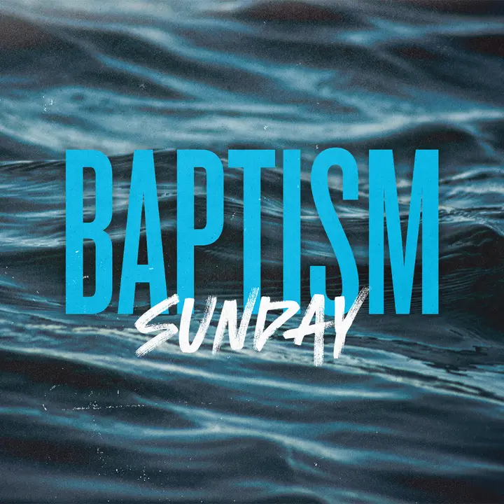 Baptism Sunday: social post