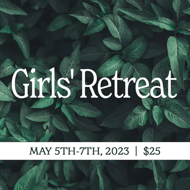 Girls’ Retreat: social post