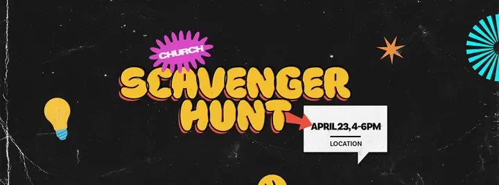 Scavenger Hunt: facebook cover