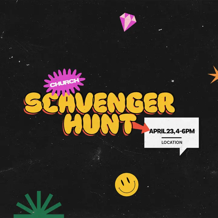 Scavenger Hunt: social post