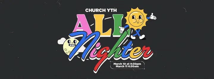 All Nighter: facebook cover