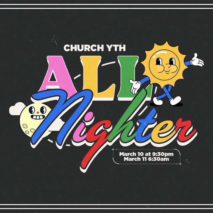 All Nighter: social post