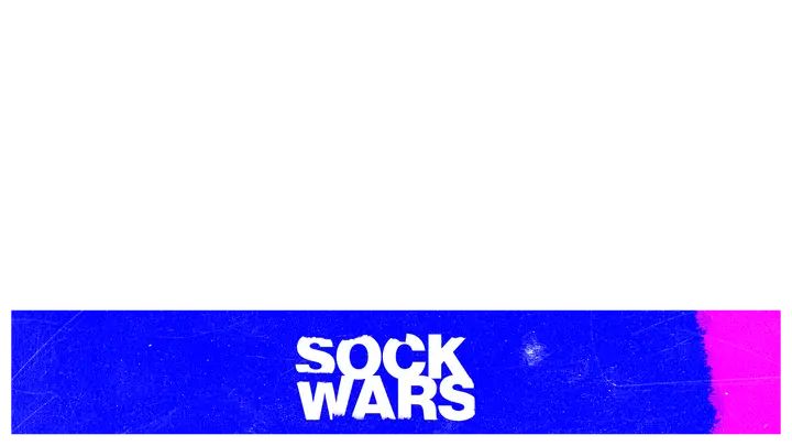 Sock Wars: lower third