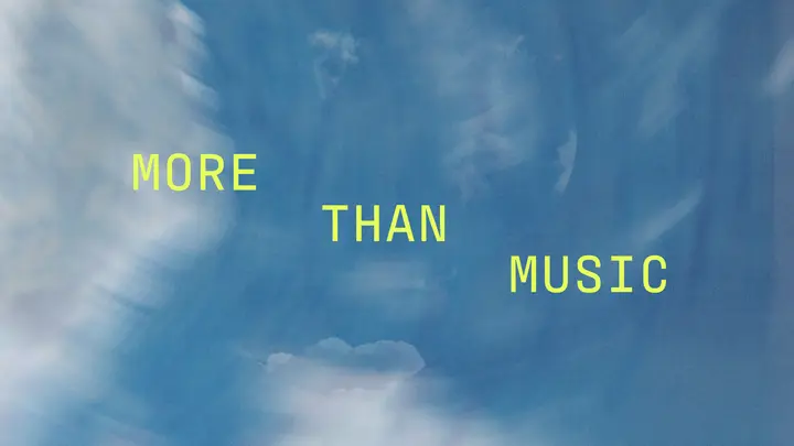 More Than Music: HD slide