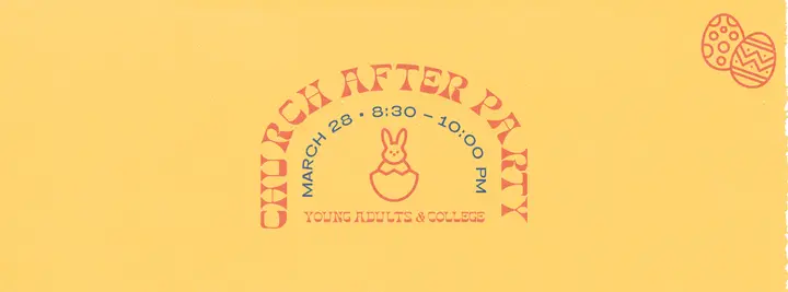 Church After Party: facebook cover