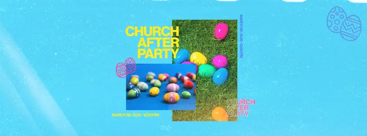 Church After Party: facebook cover
