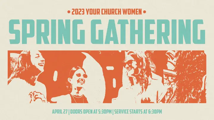 Women Spring Gathering: HD slide