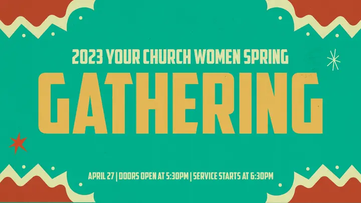Women Spring Gathering: HD slide