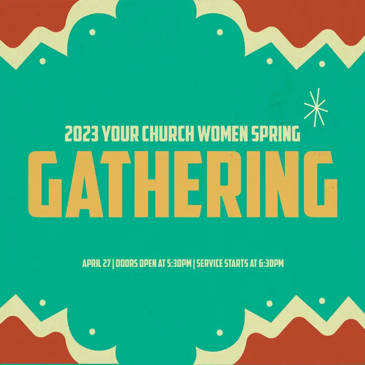 Women Spring Gathering: social post