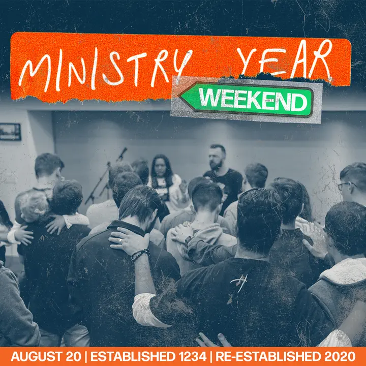 Ministry Year Weekend: social post