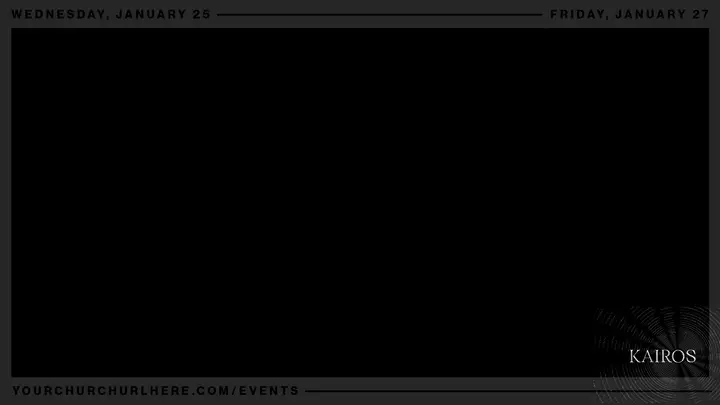 Kairos: notes slide