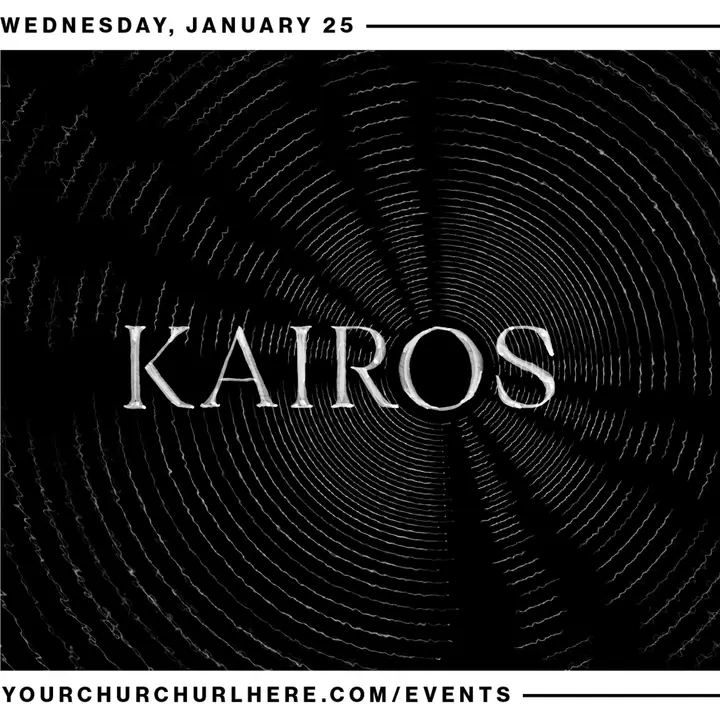 Kairos: social post