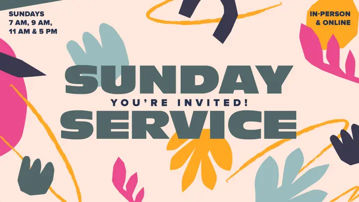 Mothers Day Shapes Slide Pack: sunday service slide