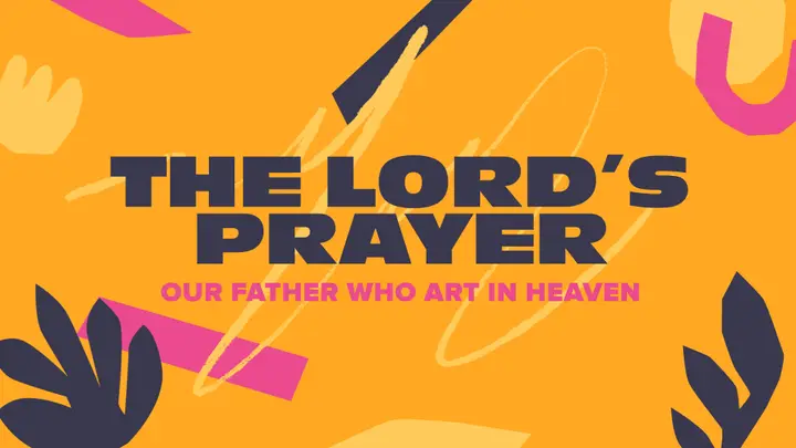 Mothers Day Shapes Slide Pack: the lord s prayer slide
