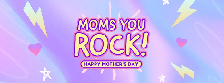 Moms You Rock: facebook cover