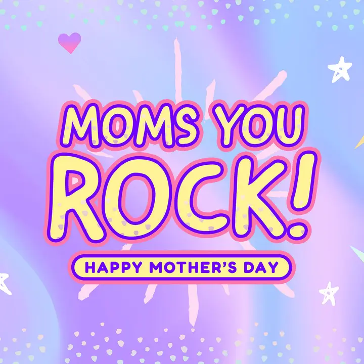 Moms You Rock: social post