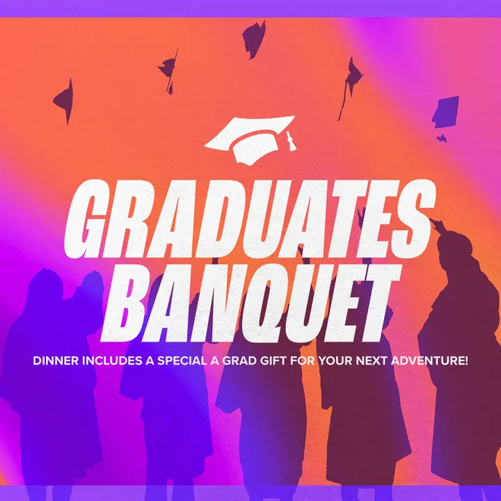 Graduation Banquet Gradient: social post