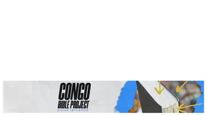 Congo Bible Project: lower third