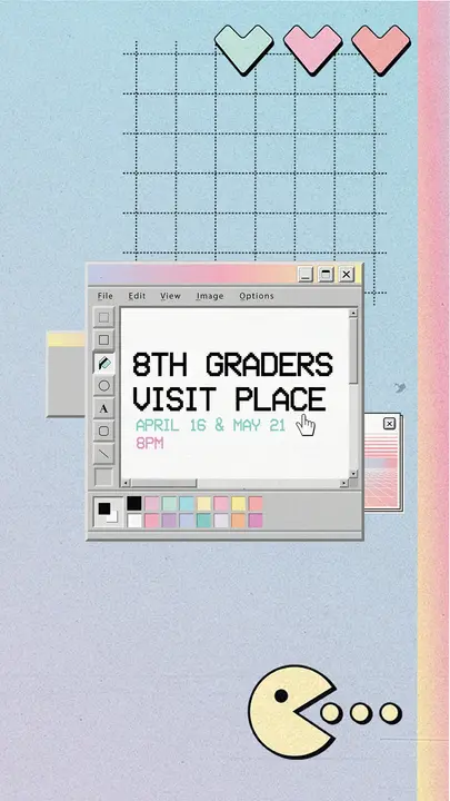 8th Graders Visit Place: story