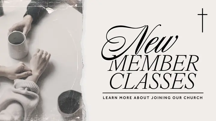 New Member Classes: title slide