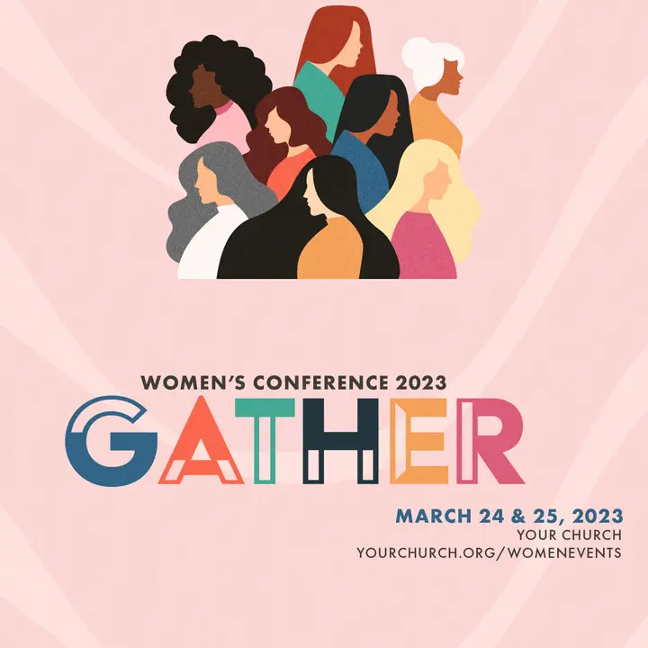 Women’s Conference Gather: social post