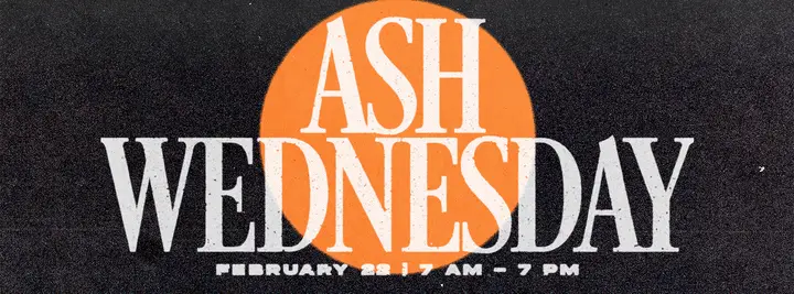 Ash Wednesday: facebook cover
