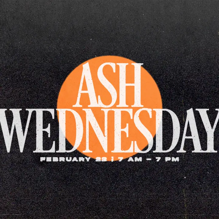 Ash Wednesday: social post