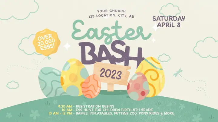 Easter Bash: HD slide