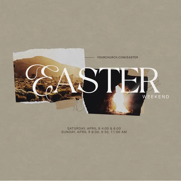 Easter Weekend: social post